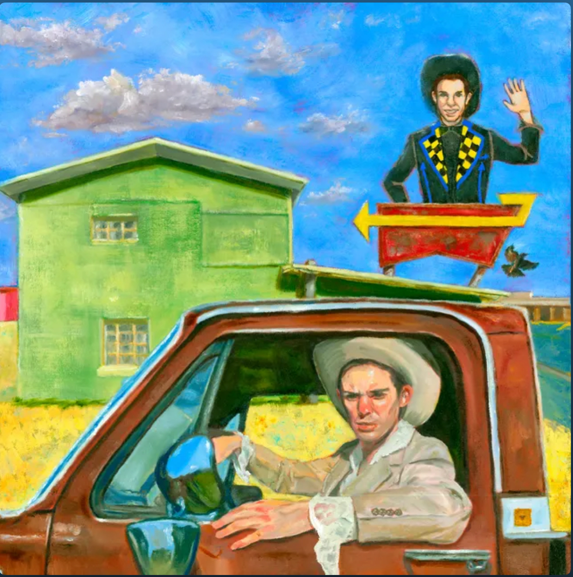 I`LL BE WAVING AS YOU DRIVE AWAY